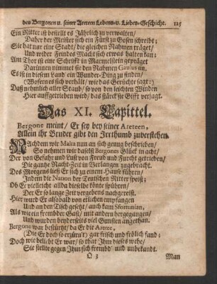 Das XI. - XV. Capittel.