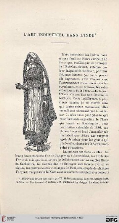 3. Pér. 3.1890: L' art industriel dans l'Inde