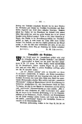 Damaschke als Erzieher