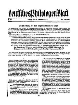 Entscheidung in der organisatorischen Lage