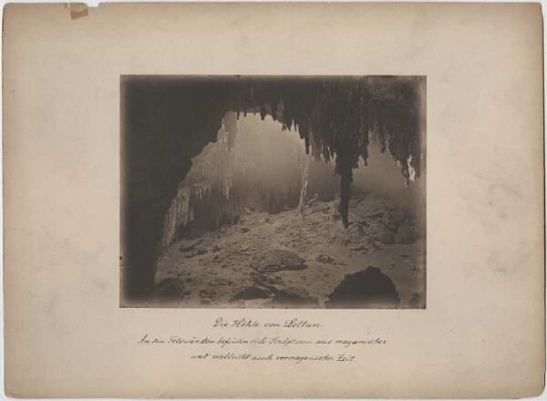 "La grotte de Loltun".