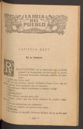 Capítulo XXXV - En la ratonera