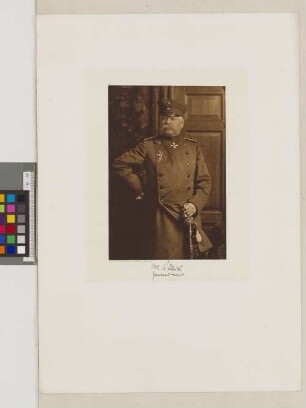Generalmajor Hanno von Dassel, ehemaliger Kommandeur des Regiments `Hamburg´