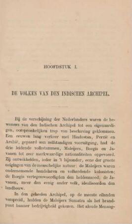 Hoofdstuk. I. De volken van den Indischen Archipel
