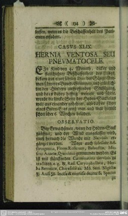 Casus XLIX. Hernia Ventosa Seu Pneumatocele
