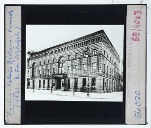 Berlin, Palais Redern