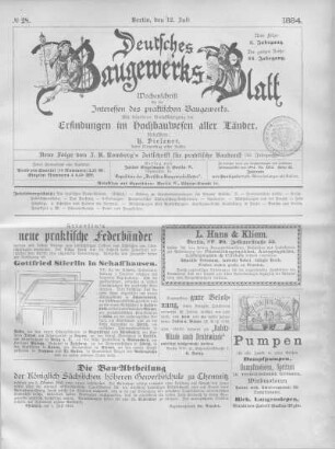 44. Jahrgang. Nr. 28.