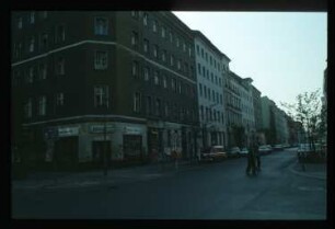 Diapositiv: Manteuffelstr. 99-95, Waldemarstraße, Oktober 1991
