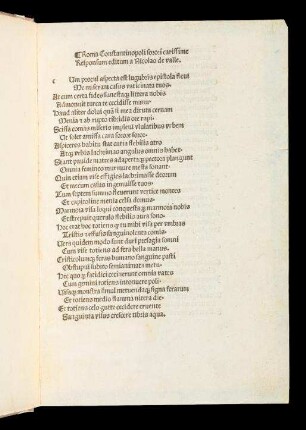 Romae responsoria ad Constantinopolim
