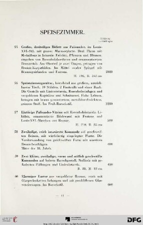 Speisezimmer (Nr. 55-158)