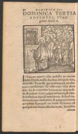 Dominica Tertia Adventus ...