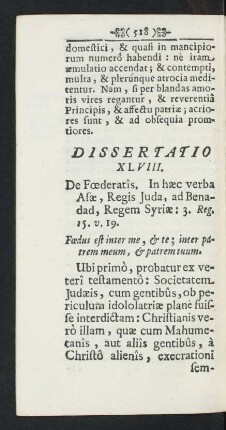 Dissertatio XLVIII.