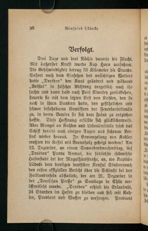 38-50, Verfolgt