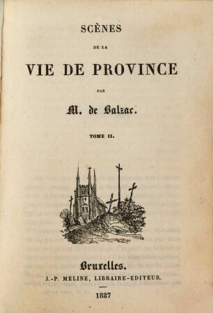 Scènes de la vie de Province, 2