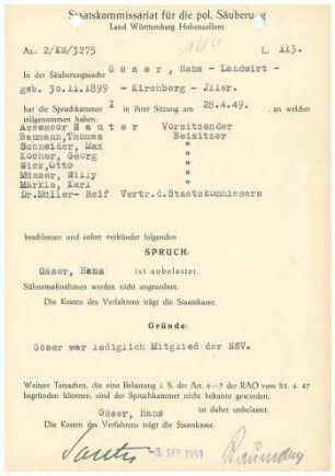 Göser, Hans
