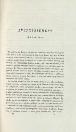 Avertissement des éditeurs