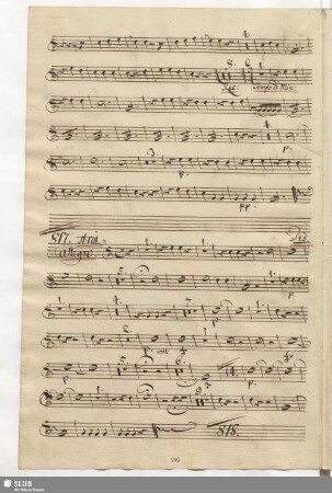 817. Aria: Benedetti sian gl'amanti / Salieri, A.