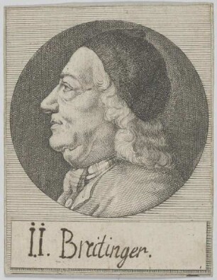 Bildnis des Johann Jakob Breitinger