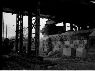 Ulm Donaubrücke: Bau der Pfeiler und Widerlager