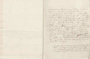 Christian von Mechel an Nicolas de Pigage (ohne Ort)