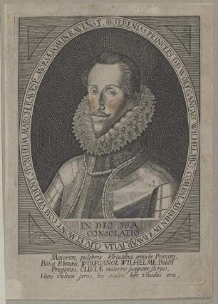 Bildnis des Wolfgangvs Wilhelmvs