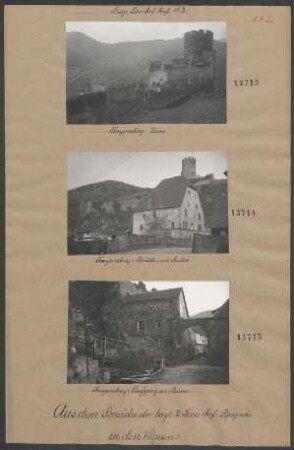 Kaysersberg: Ruine