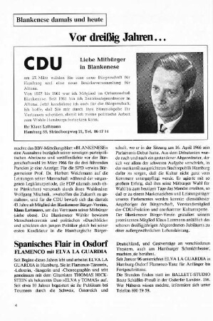 Vor dreißig Jahren...