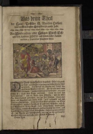 [1. Predigt über Text Jsai. IX. Am heiligen Christ-Abend.]