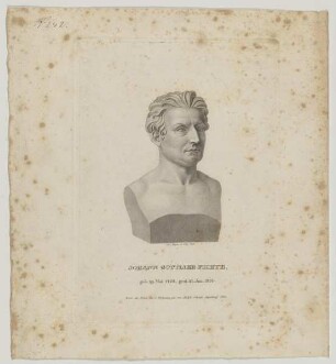 Bildnis Johann Gottlieb Fichte