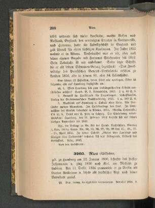 3205. Ries (Wilhelm)