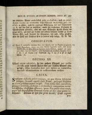 167-174, Decisio XII -XIII