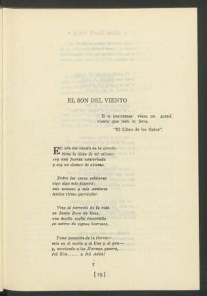 El son del viento