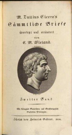 M. Tullius Cicero's Sämmtliche Briefe, 2