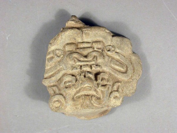 Fragment of a clay vessel