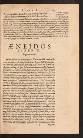 Aeneidos Liber II.