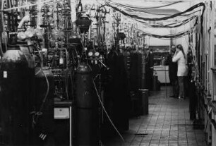 Labor in der Technischen Hochschule für Chemie "Carl Schorlemmer"