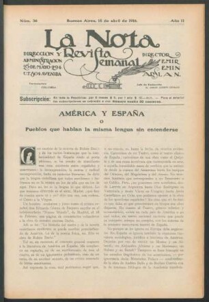 América y España o Pueblos que hablan la misma lengua sin entenderse