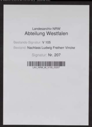 3 Briefe von Frau von Colomb