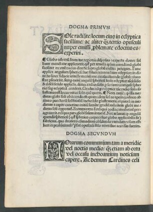 Dogma Primum
