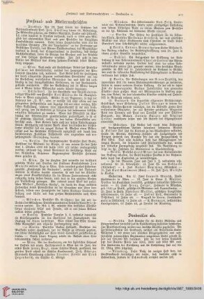 Personal- und Ateliernachrichten - Denkmäler etc. - Ausstellungen, Sammlungen etc. - Vermischte Nachrichten