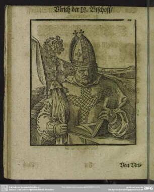 Ulrich der 18. Bischoff