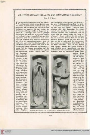 27: Die Frühjahrausstellung der Münchner Secession