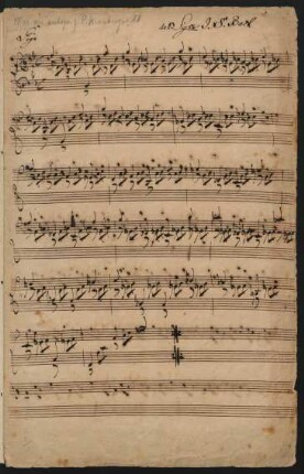 Partiten. Auszüge (Giga); cemb; B-Dur; BWV 825/7