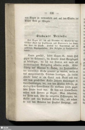 Siebente Periode