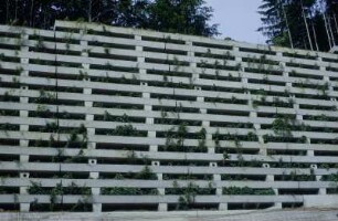 Raumgitterwände, bei Ellwangen/ Aalen