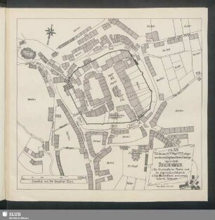 Stadtplan von 1773