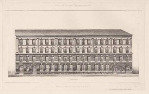 Strieder, Wilhelm. Schulhaus Leopoldstraße