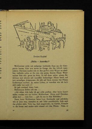 Zweites Kapitel „Hallo – Amerika !“
