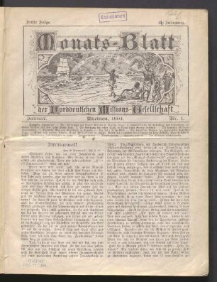 Januar. 1904. Nr. 1