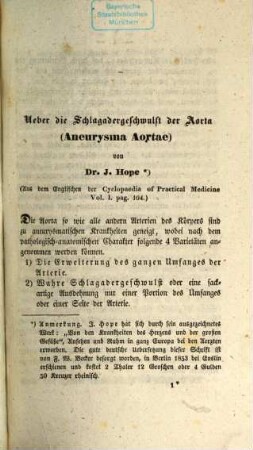 Bibliothek der practischen Chirurgie : eine Sammlung von interessanten Abhandlungen und Notizen aus dem Gesammtgebiet der ... Chirurgie, 1